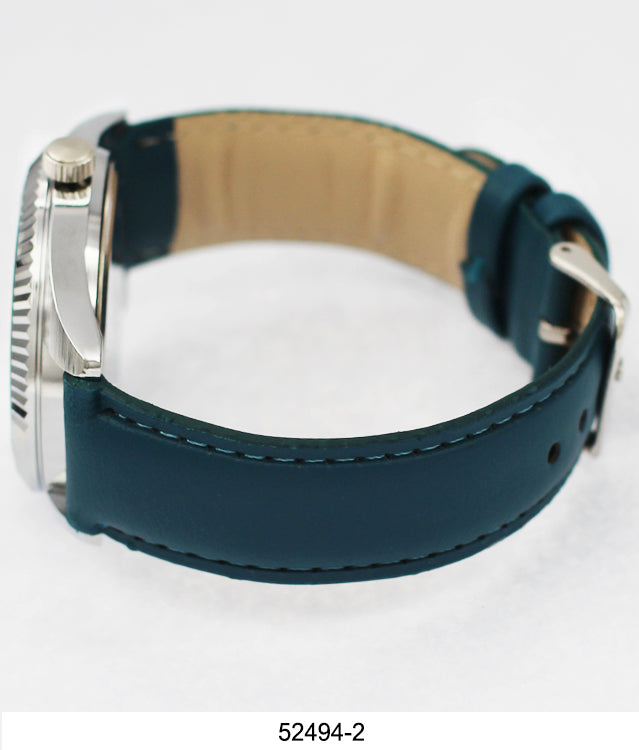 5249 - Reloj con correa de cuero vegano