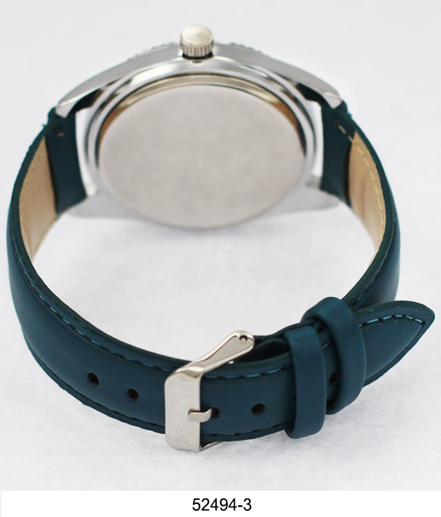 5249 - Reloj con correa de cuero vegano