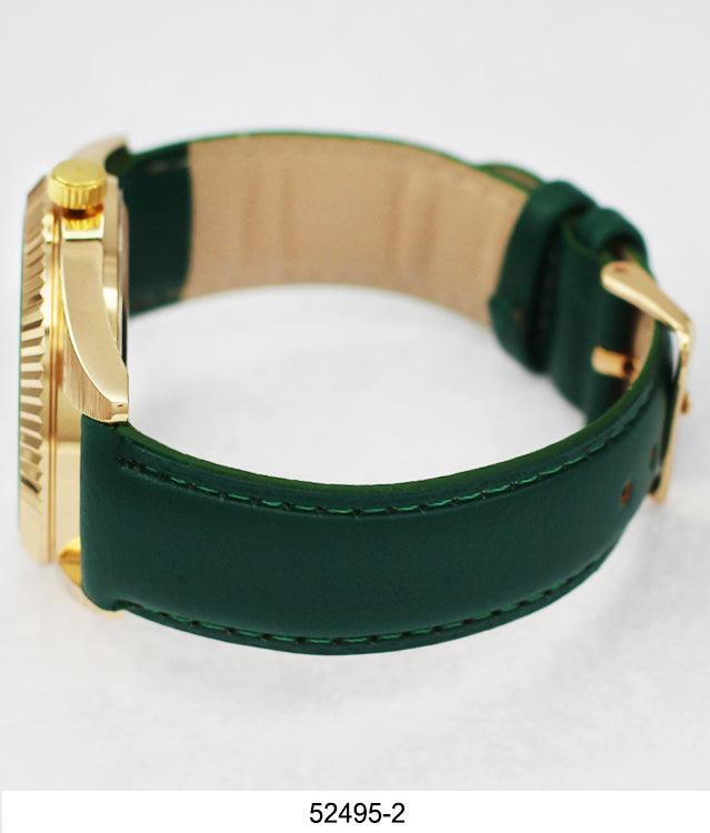 5249 - Reloj con correa de cuero vegano