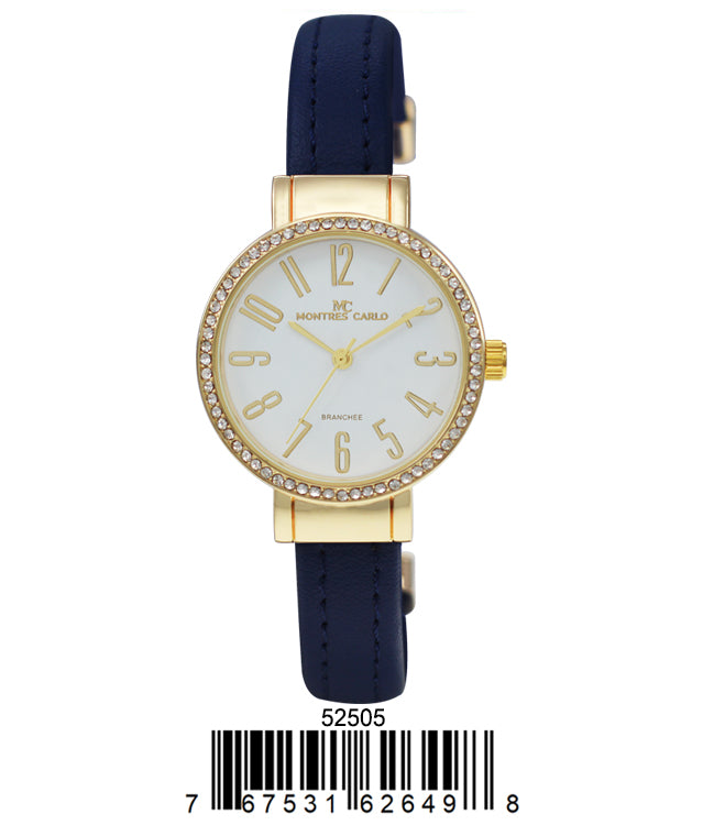 5250 - Reloj con brazalete de cuero