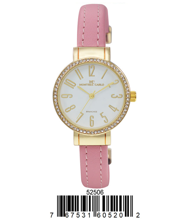 5250 - Reloj con brazalete de cuero