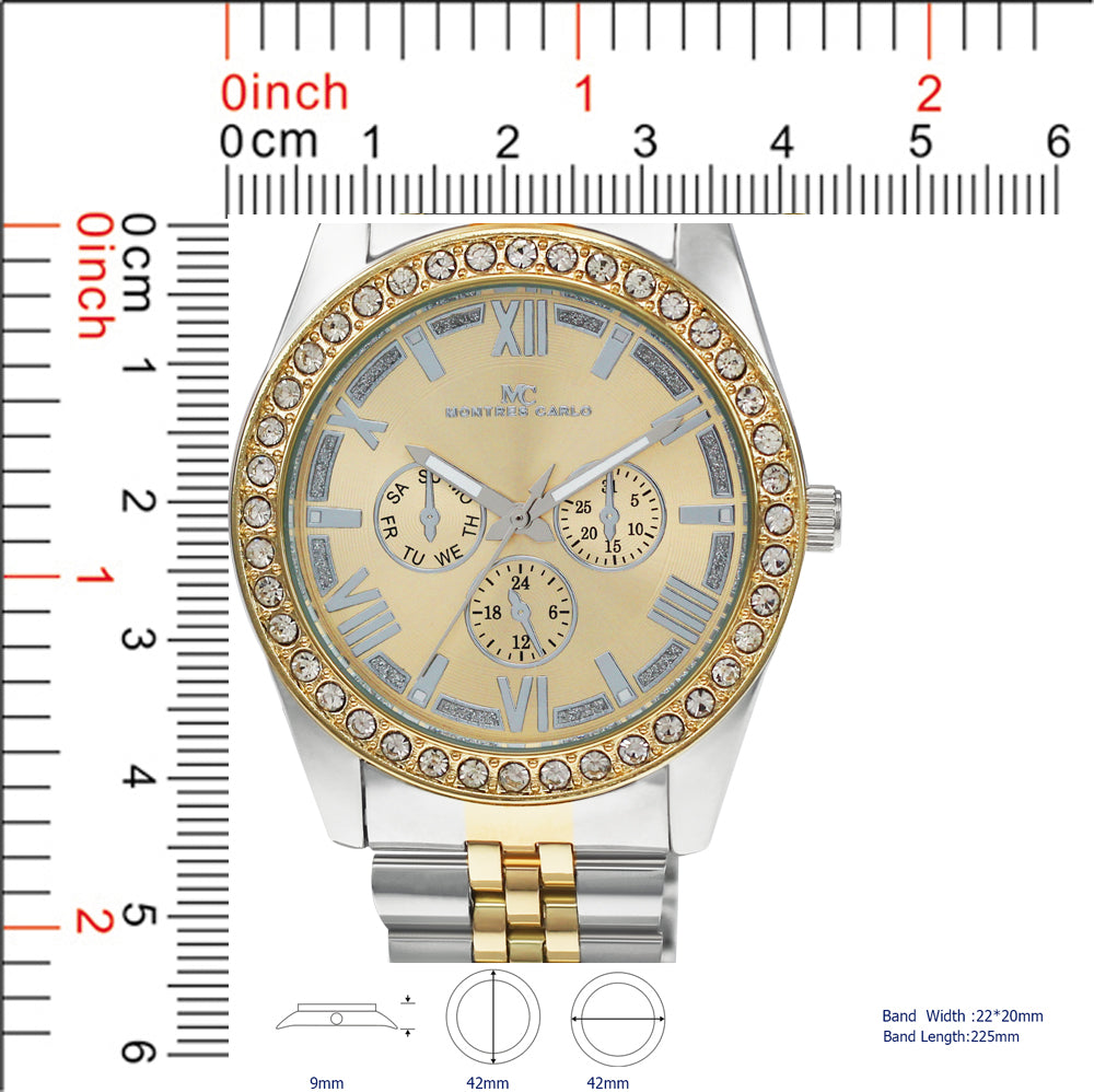 5254 - Reloj con correa de metal