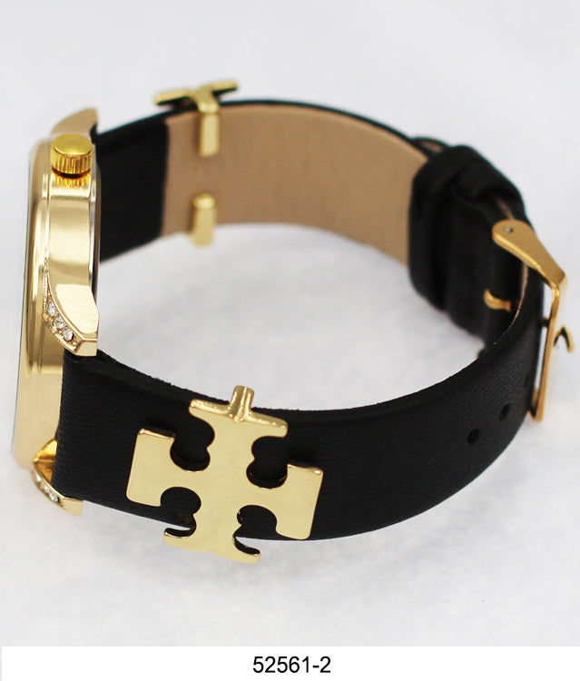5256 - Reloj con correa de cuero vegano