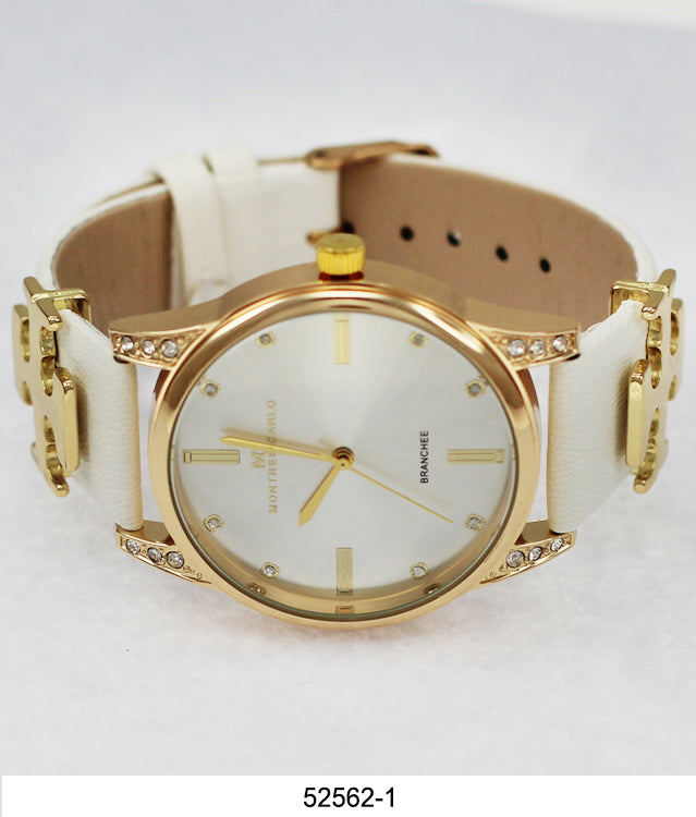 5256 - Reloj con correa de cuero vegano