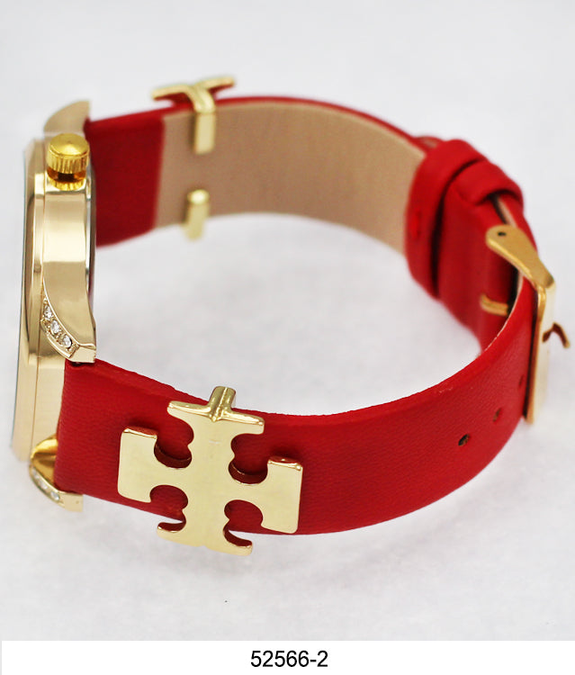 5256 - Reloj con correa de cuero vegano