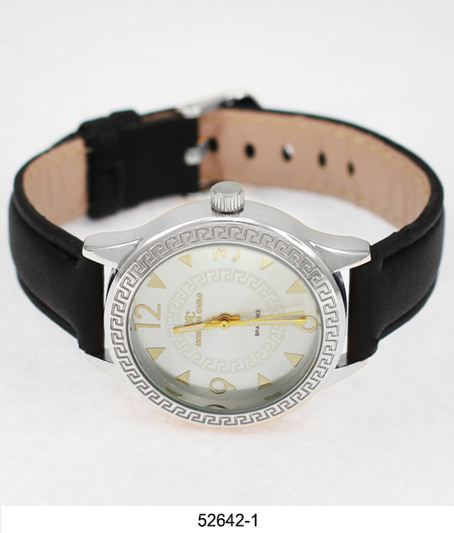 5264 - Reloj con correa de cuero vegano