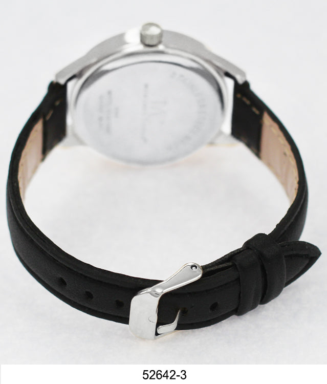 5264 - Reloj con correa de cuero vegano