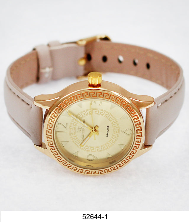 5264 - Reloj con correa de cuero vegano