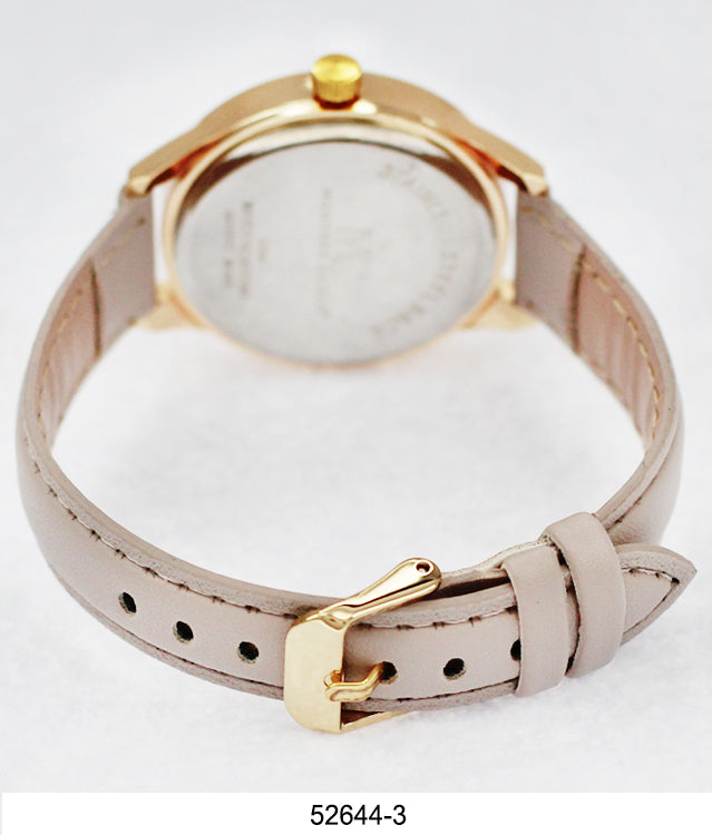 5264 - Reloj con correa de cuero vegano