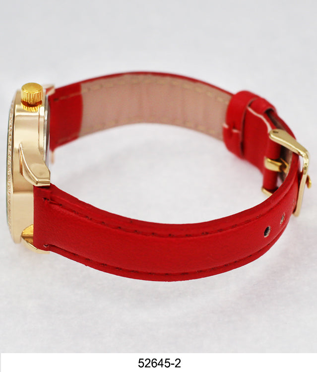 5264 - Reloj con correa de cuero vegano