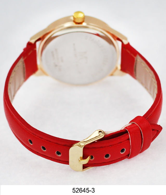 5264 - Reloj con correa de cuero vegano