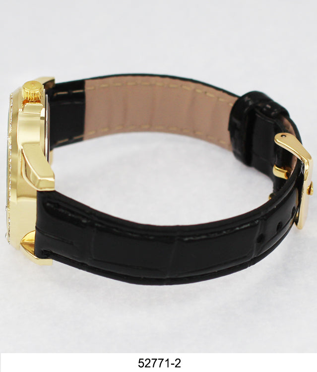 5277 - Faux Leather Band Watch