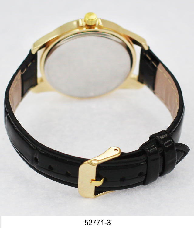 5277 - Faux Leather Band Watch