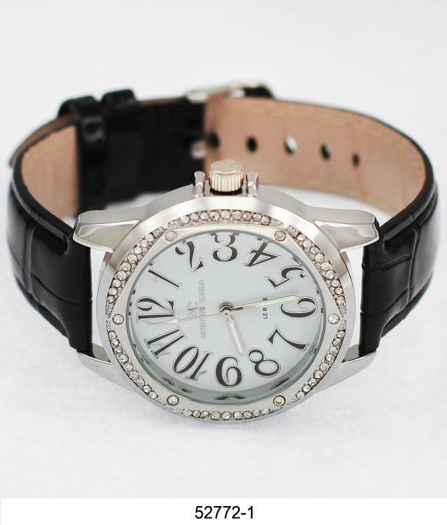 5277 - Faux Leather Band Watch