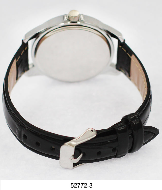 5277 - Faux Leather Band Watch