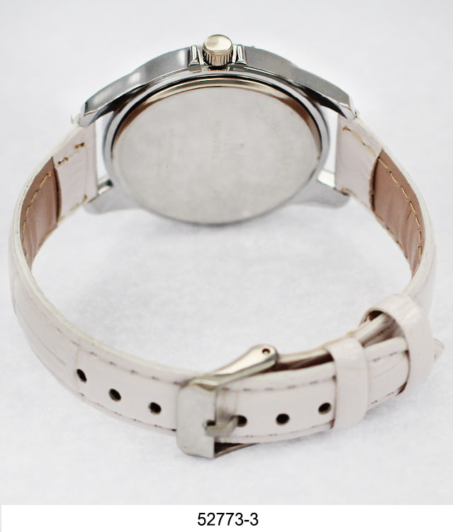 5277 - Faux Leather Band Watch