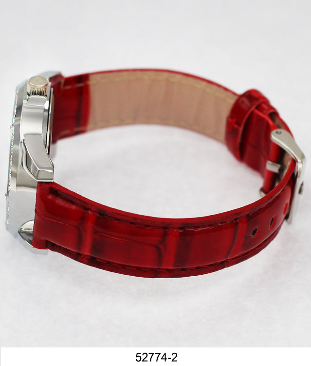 5277 - Faux Leather Band Watch
