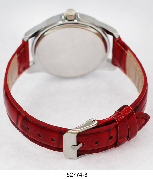 5277 - Faux Leather Band Watch