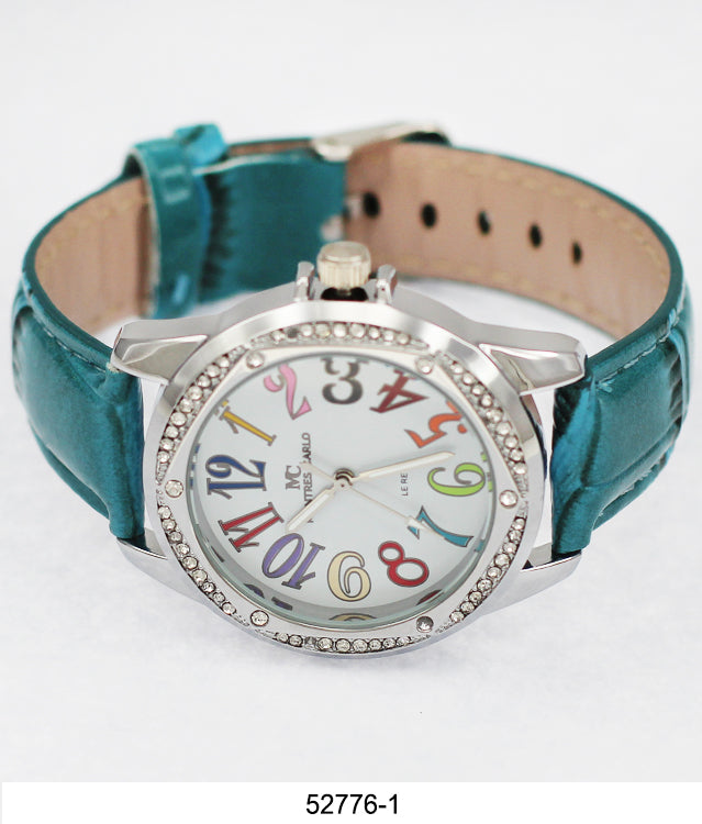5277 - Faux Leather Band Watch