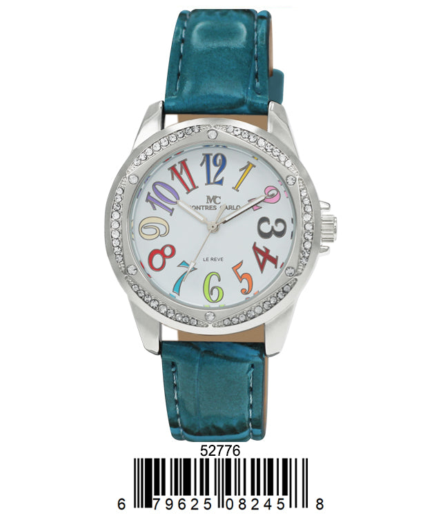 5277 - Faux Leather Band Watch