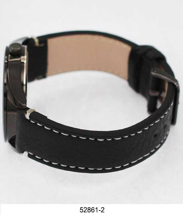 5286 - Faux Leather Band Watch