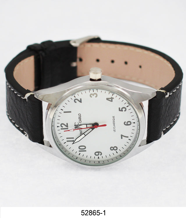5286 - Faux Leather Band Watch