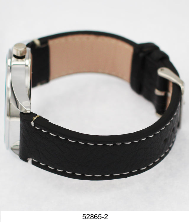 5286 - Faux Leather Band Watch
