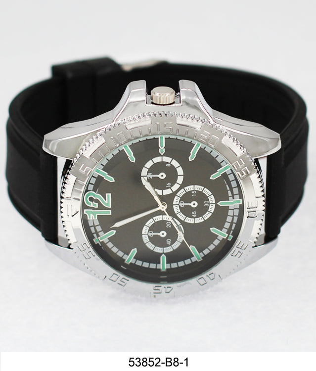 5385-B8-Gift Boxed Rubbber Strap Watch