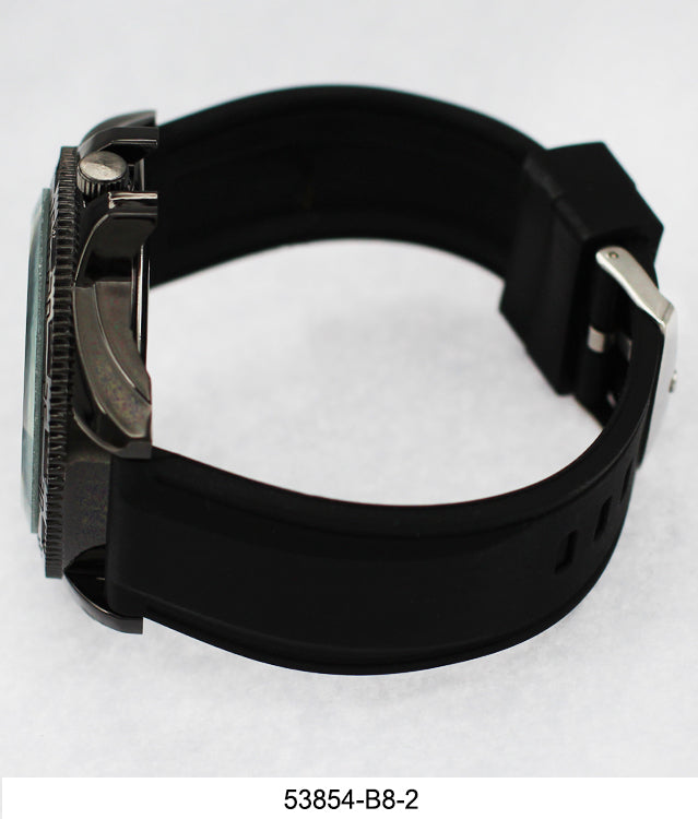5385-B8-Gift Boxed Rubbber Strap Watch