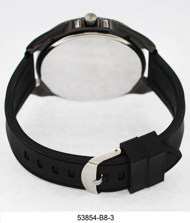 5385-B8-Gift Boxed Rubbber Strap Watch