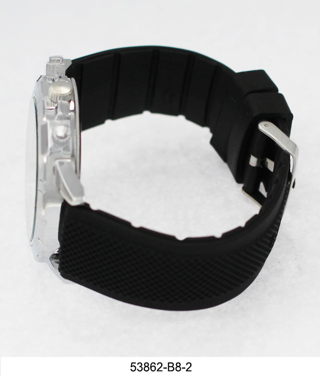 5386-B8-Gift Boxed Rubbber Strap Watch