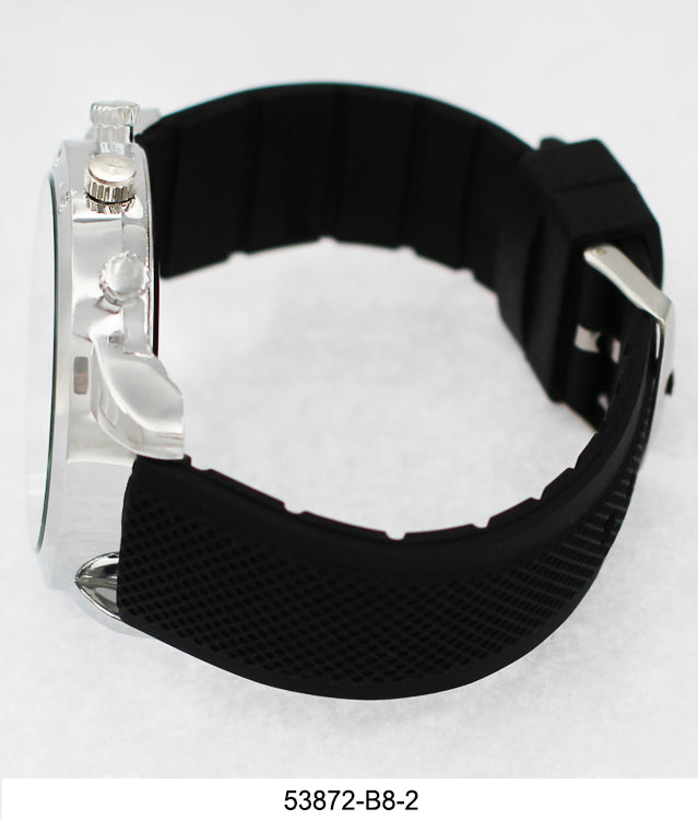 5387-B8-Gift Boxed Rubbber Strap Watch