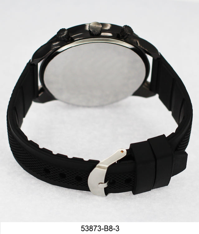 5387-B8-Gift Boxed Rubbber Strap Watch