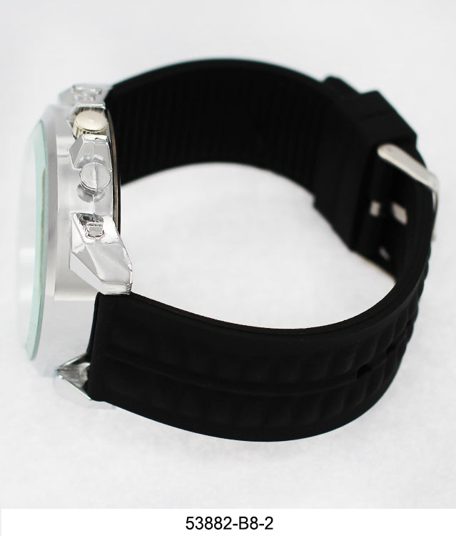 5388-B8-Gift Boxed Rubbber Strap Watch