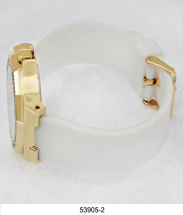 5390-Montres Carlo Silicon Band Watch