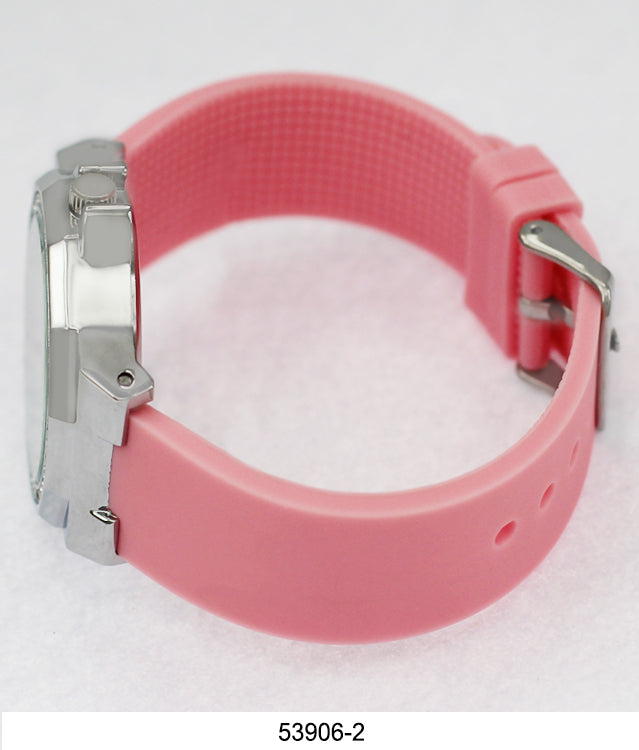 5390-Montres Carlo Silicon Band Watch