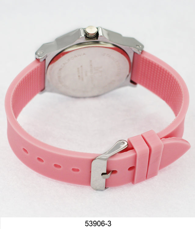 5390-Montres Carlo Silicon Band Watch