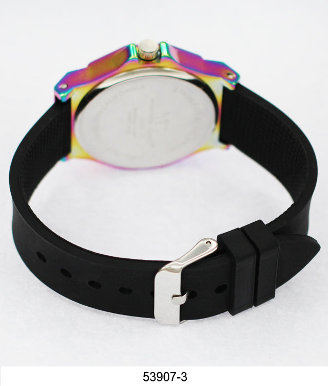 5390-Montres Carlo Silicon Band Watch