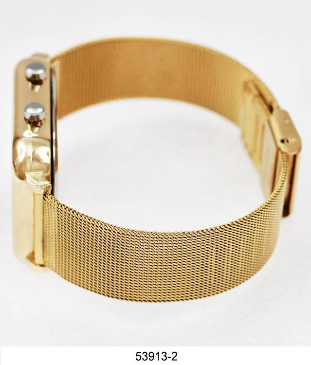 5391-Montres Carlo LED Mesh Band Watch