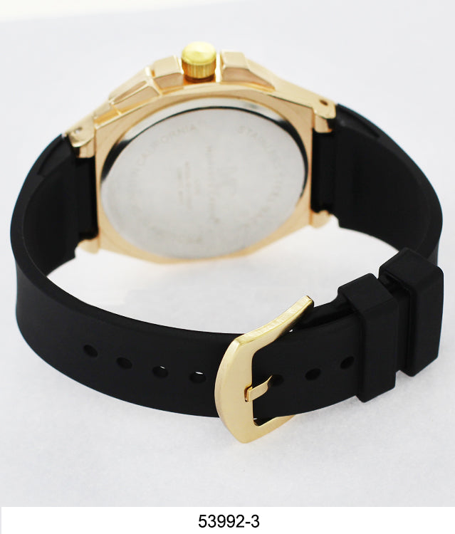 5399-Montres Carlo Silicone Band Watch