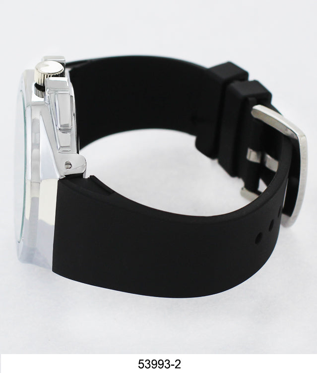 5399-Montres Carlo Silicone Band Watch