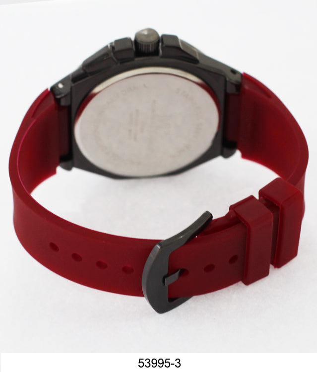 5399-Montres Carlo Silicone Band Watch