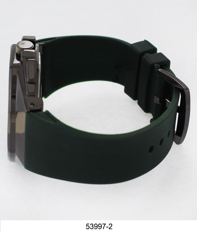 5399-Montres Carlo Silicone Band Watch