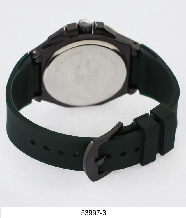 5399-Montres Carlo Silicone Band Watch