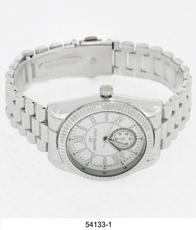 5413-Montres Carlo Metal Band Watch