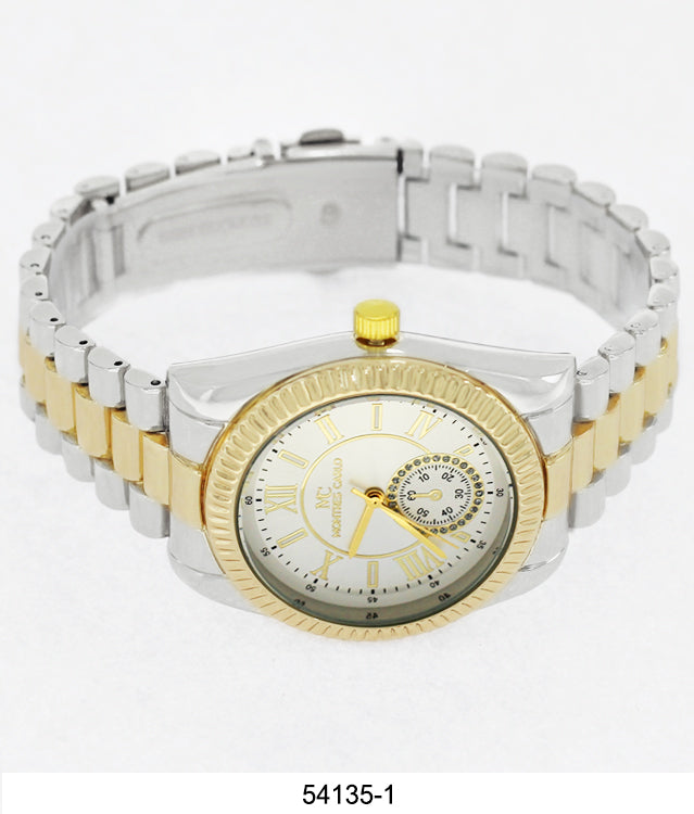 5413-Montres Carlo Metal Band Watch