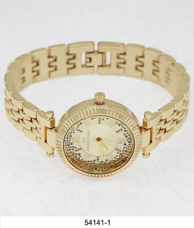 5414-Montres Carlo Metal Bracelet Watch