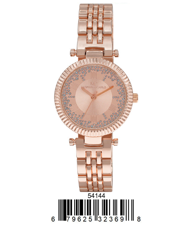 5414-Montres Carlo Metal Bracelet Watch