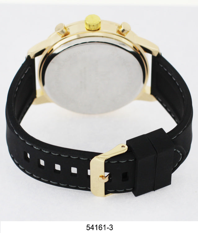 5416-Montres Carlo Silicone Band Watch