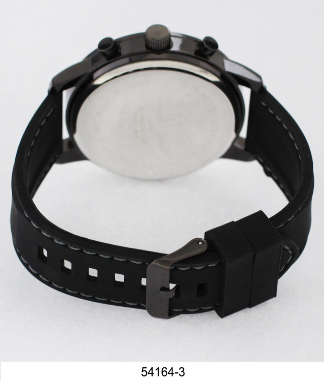 5416-Montres Carlo Silicone Band Watch